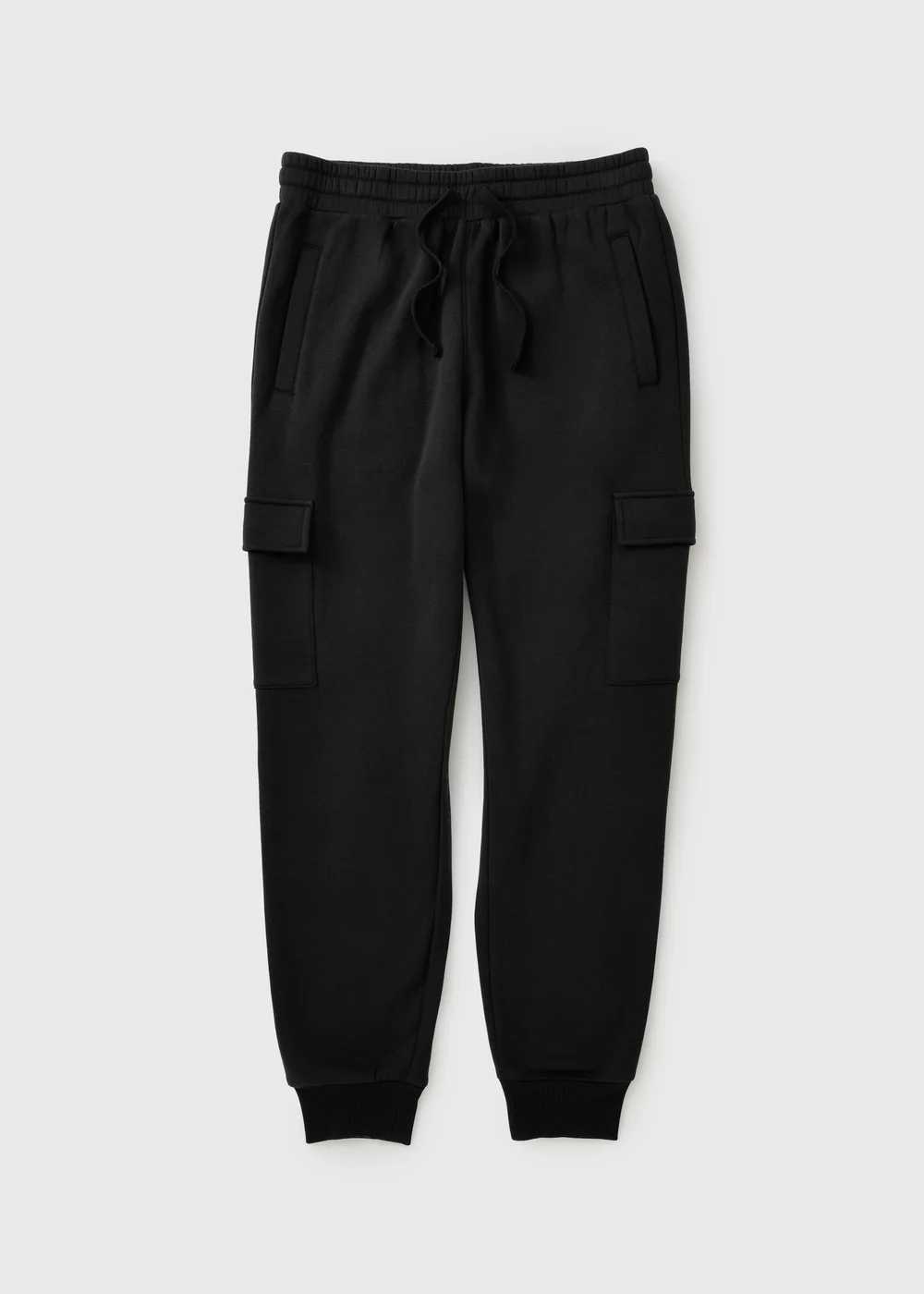 Black Slim Fit Jogging Bottoms - XS Image 3