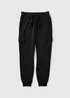 Black Slim Fit Jogging Bottoms - XS Image 3