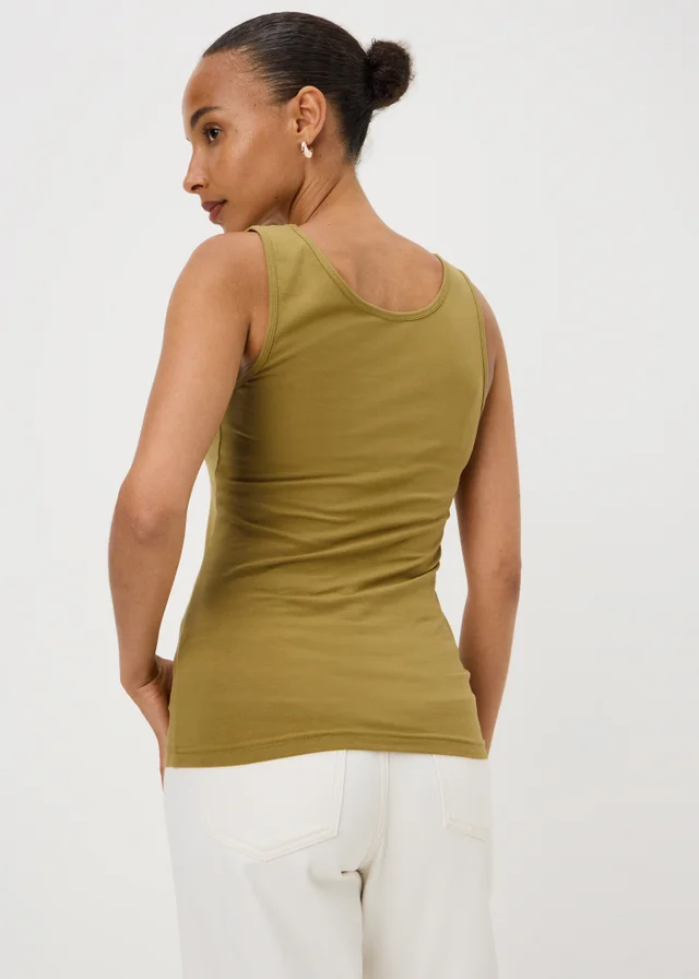 Olive Vest Top