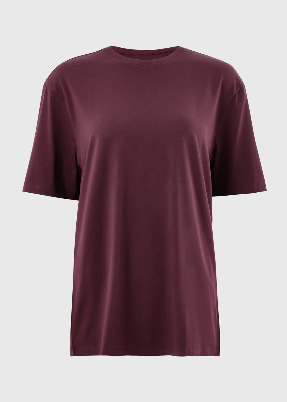 Fig Relaxed Longline T-Shirt - S Image 3