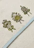 Cream Pumpkin Embroidered Hand Towel - Hand Towel Image 2