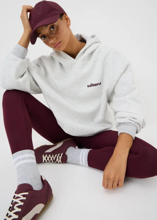 Souluxe Grey Graphic Sweatshirt - XS Image 1