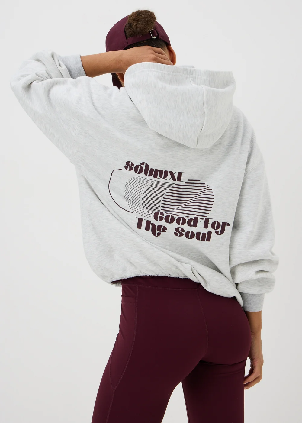 Souluxe Grey Graphic Sweatshirt - XS Image 2