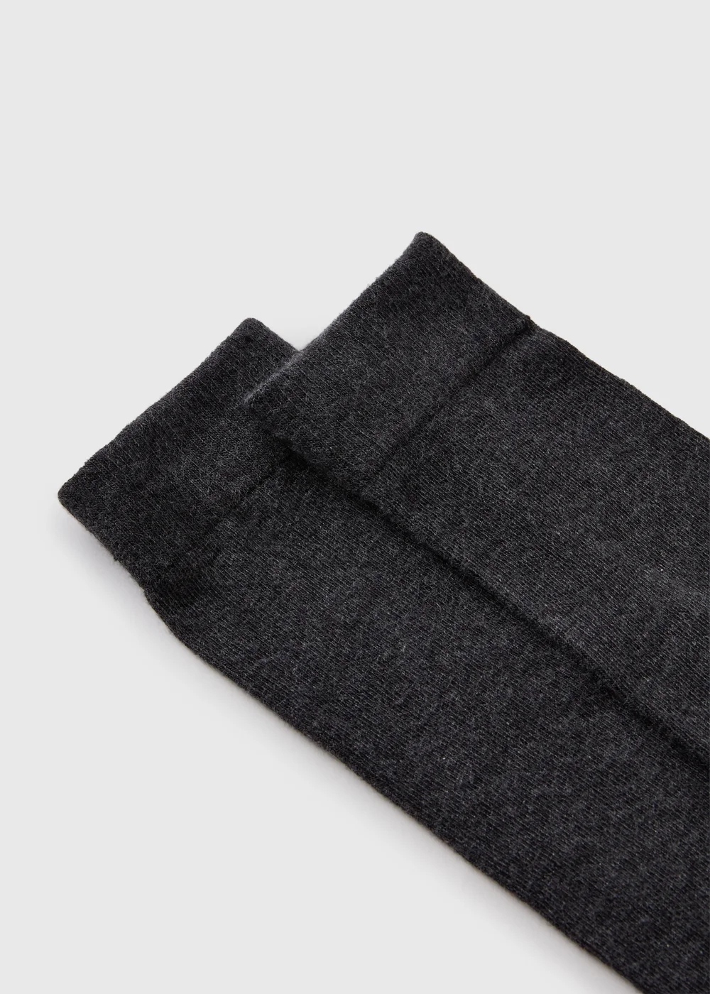2 Pack Charcoal Knee High Socks - One Size Image 2