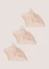 30 Pack Taupe Flocked Hangers Image 1