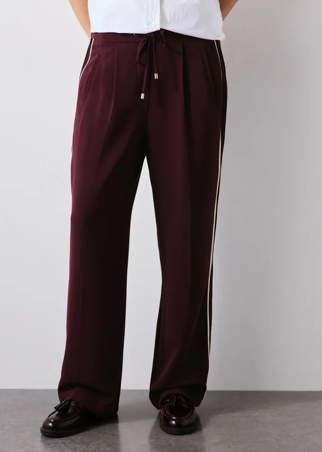Grape Side Stripe Trousers
