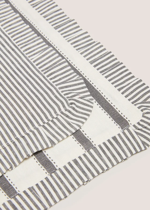 2 Pack Monochrome Striped Placemats