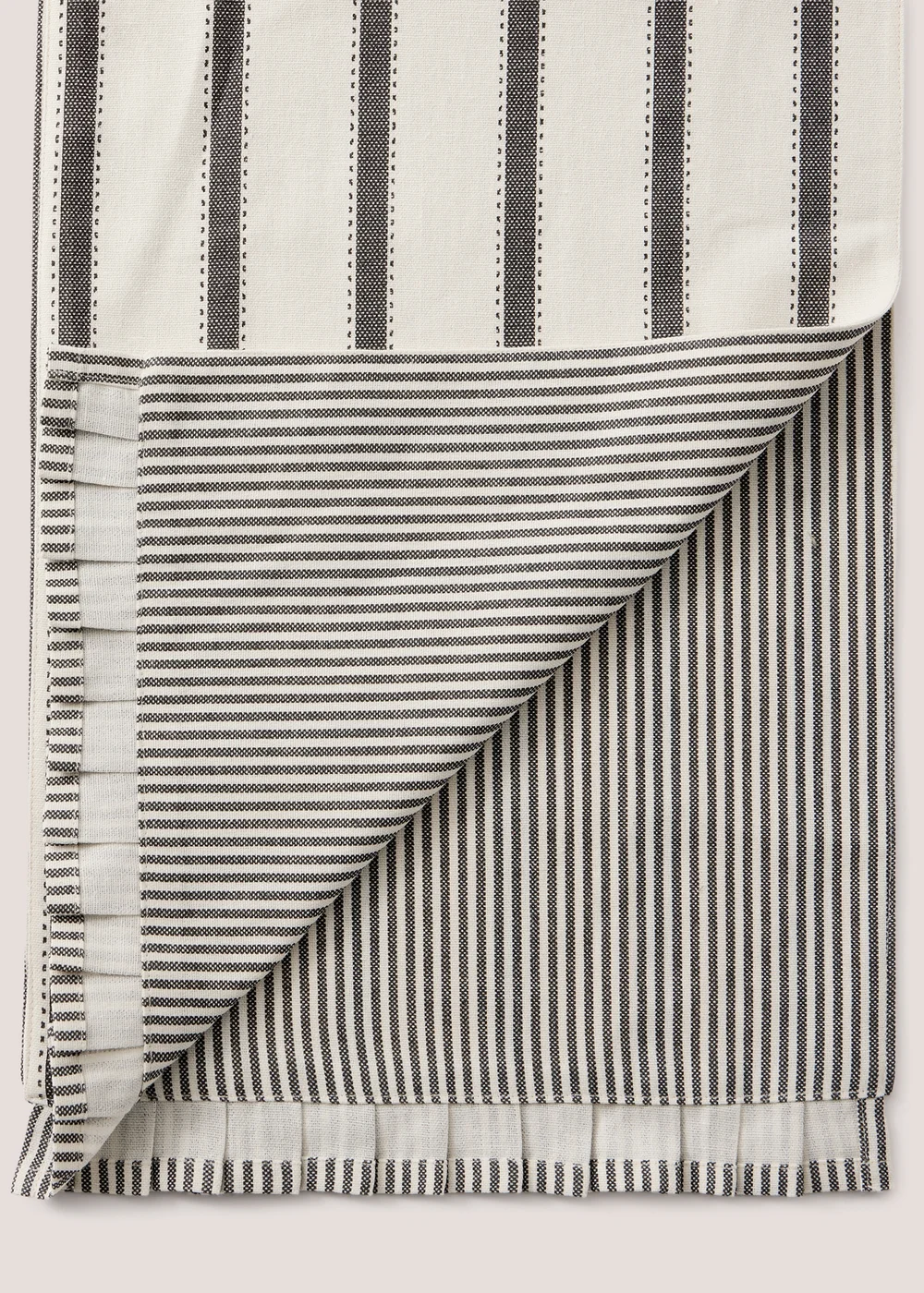 Monochrome Striped Table Runner Image 2