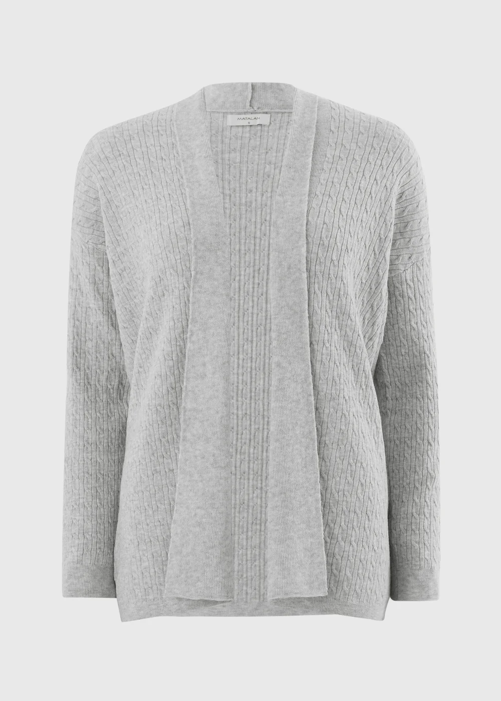 Grey Baby Cable Cardigan - XS Image 1