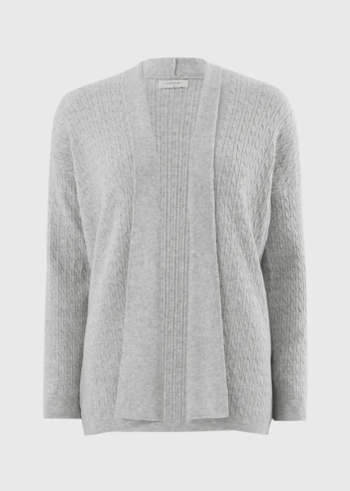 Grey Baby Cable Cardigan - XS Image 2
