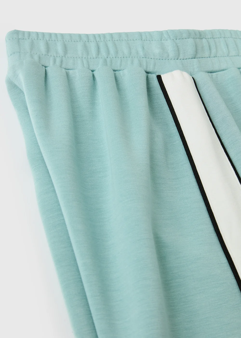 Girls Turquoise Wide Leg Co Ord Jogging Bottoms (7-15yrs) - 7 Yrs Image 2