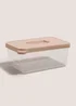 Taupe Plastic Food Tub Image 1
