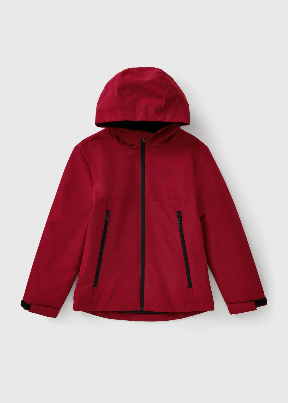 Boys Red Showerproof Raincoat (7-15yrs) - 7 Yrs Image 1
