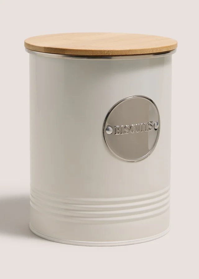 White Biscuit Tin