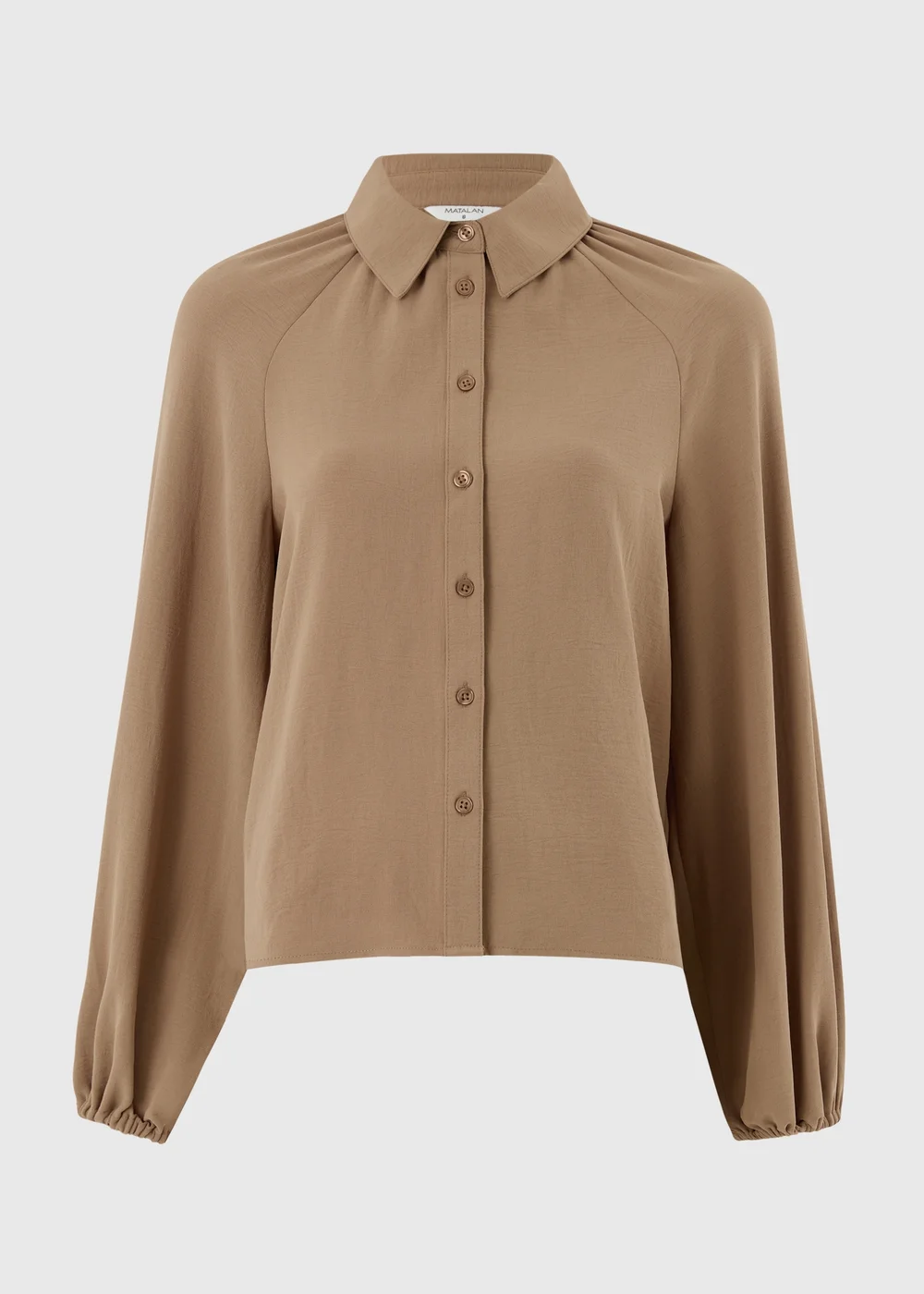 Camel Co Ord Shirt - 20 Image 1