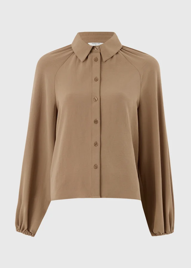 Camel Co Ord Shirt