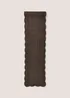 Brown Quilted Table Runner Image 1