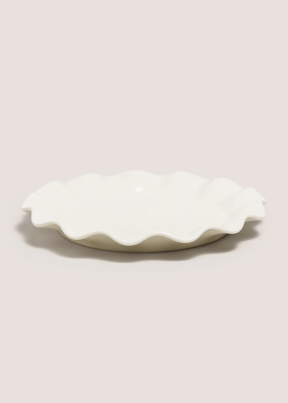 White Wave Side Plate Image 1