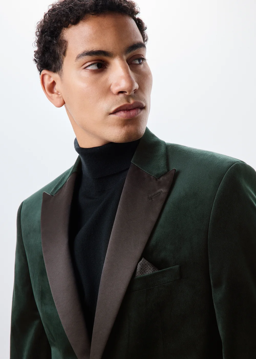 Taylor & Wright Green Velvet Blazer - XS Image 3