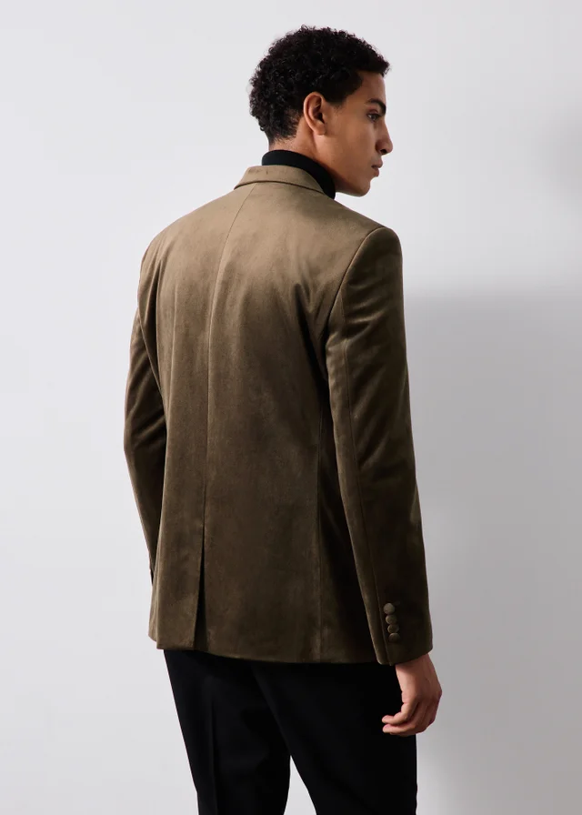 Taylor & Wright Velvet Brown Blazer
