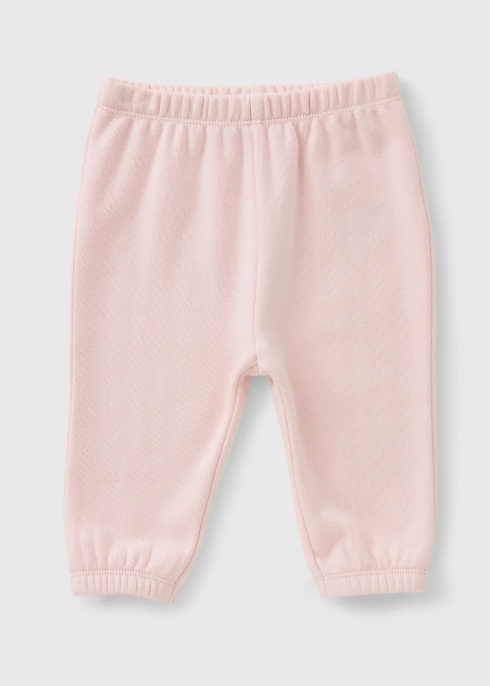 Baby Pink Cuffed Jogging Bottoms (0-23mths) - Up to 1 Month Image 1