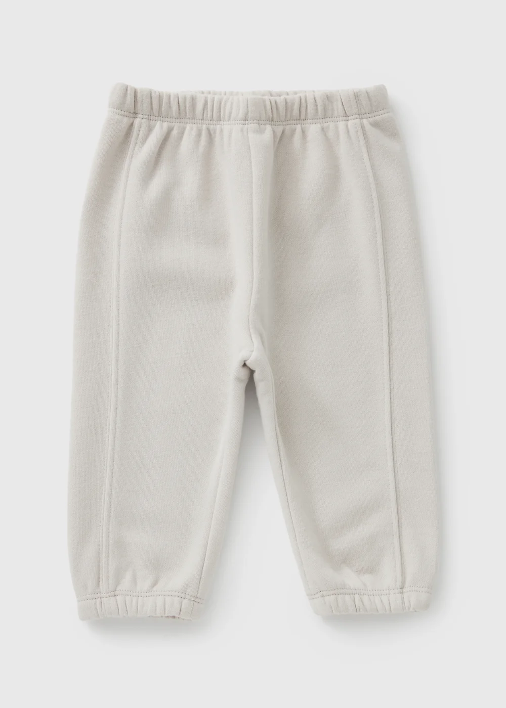 Baby Stone Detail Jogging Bottoms (0-23mths) - Up to 1 Month Image 1