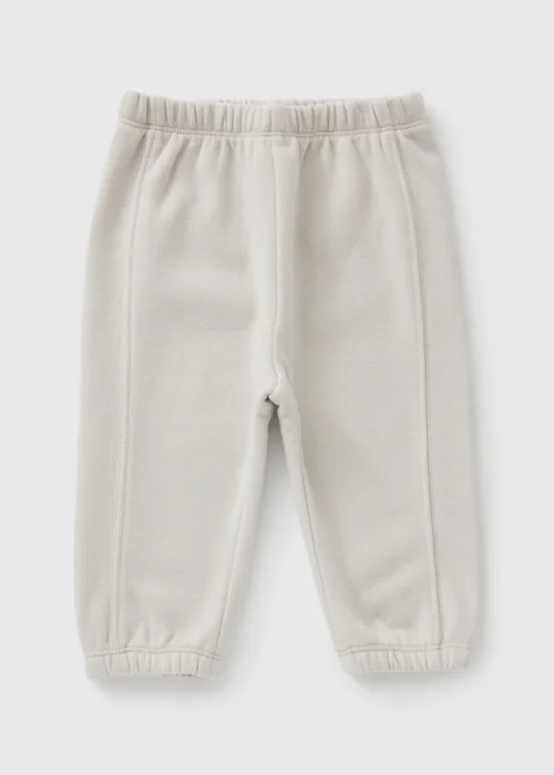 Baby Stone Detail Jogging Bottoms (0-23mths) - Up to 1 Month Image 1