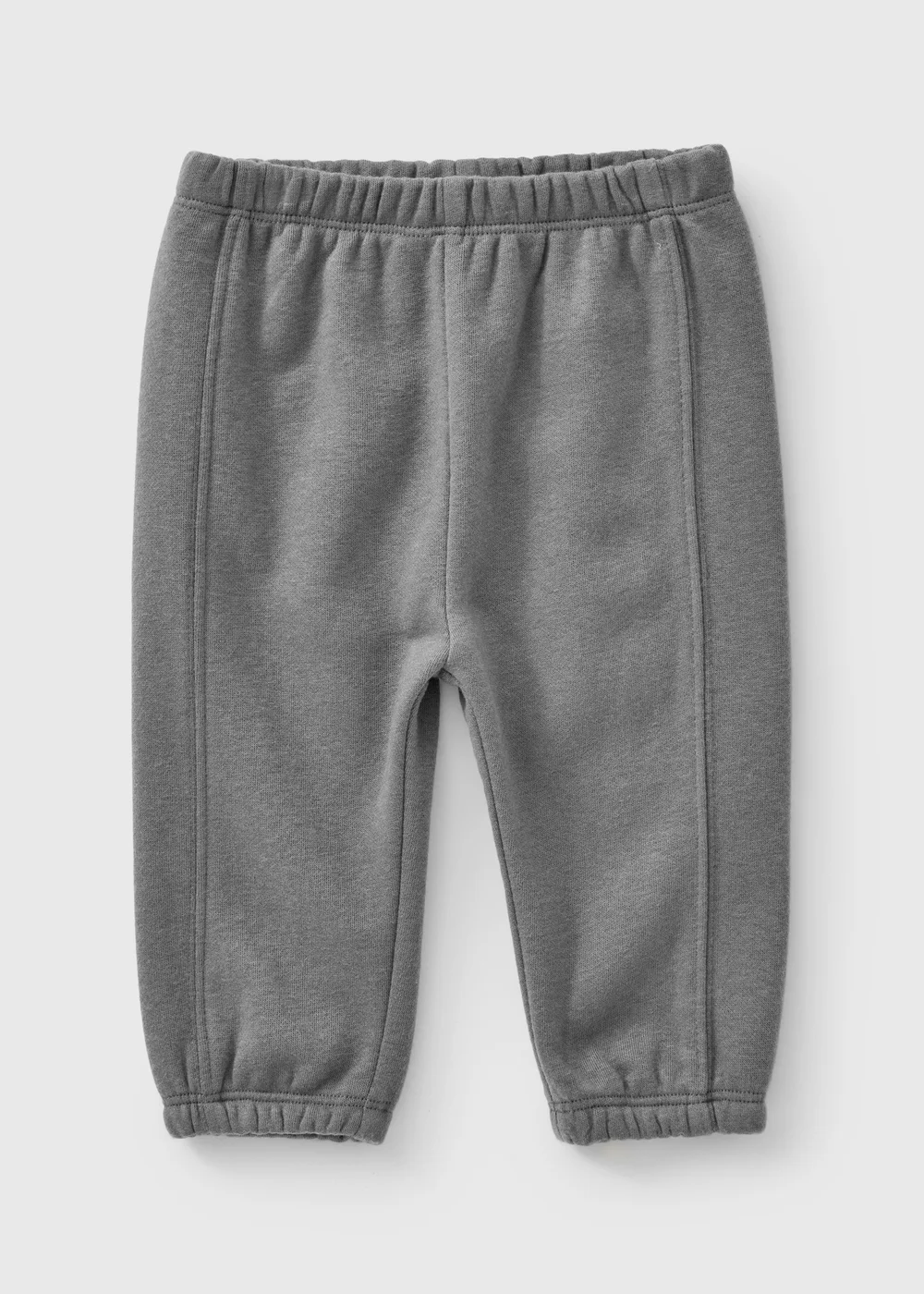Baby Charcoal Seam Detail Jogging Bottoms (0-23mths) - Up to 1 Month Image 1