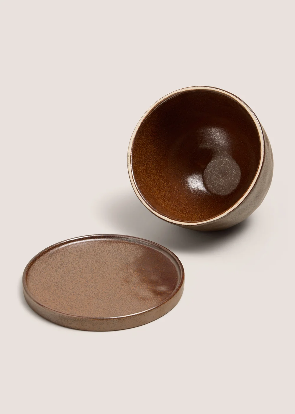 Brown Ceramic Cloche Image 2