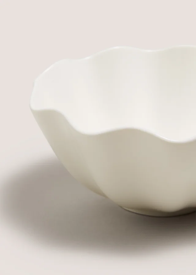 White Wave Bowl