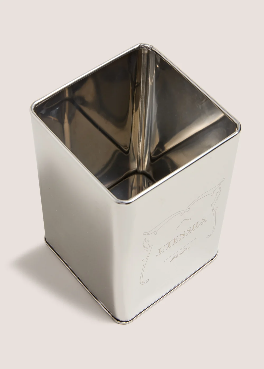 Chrome Utensils Pot Image 2