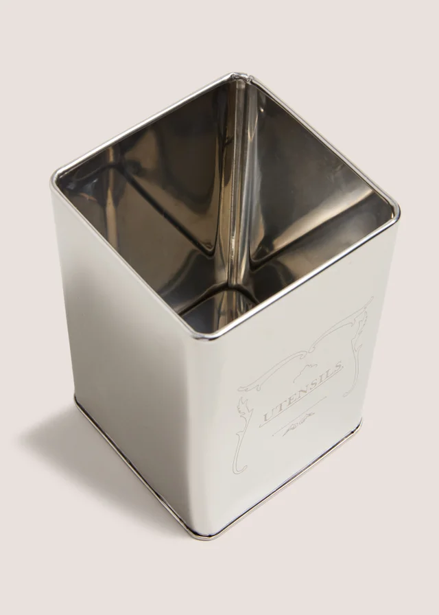 Chrome Utensils Pot