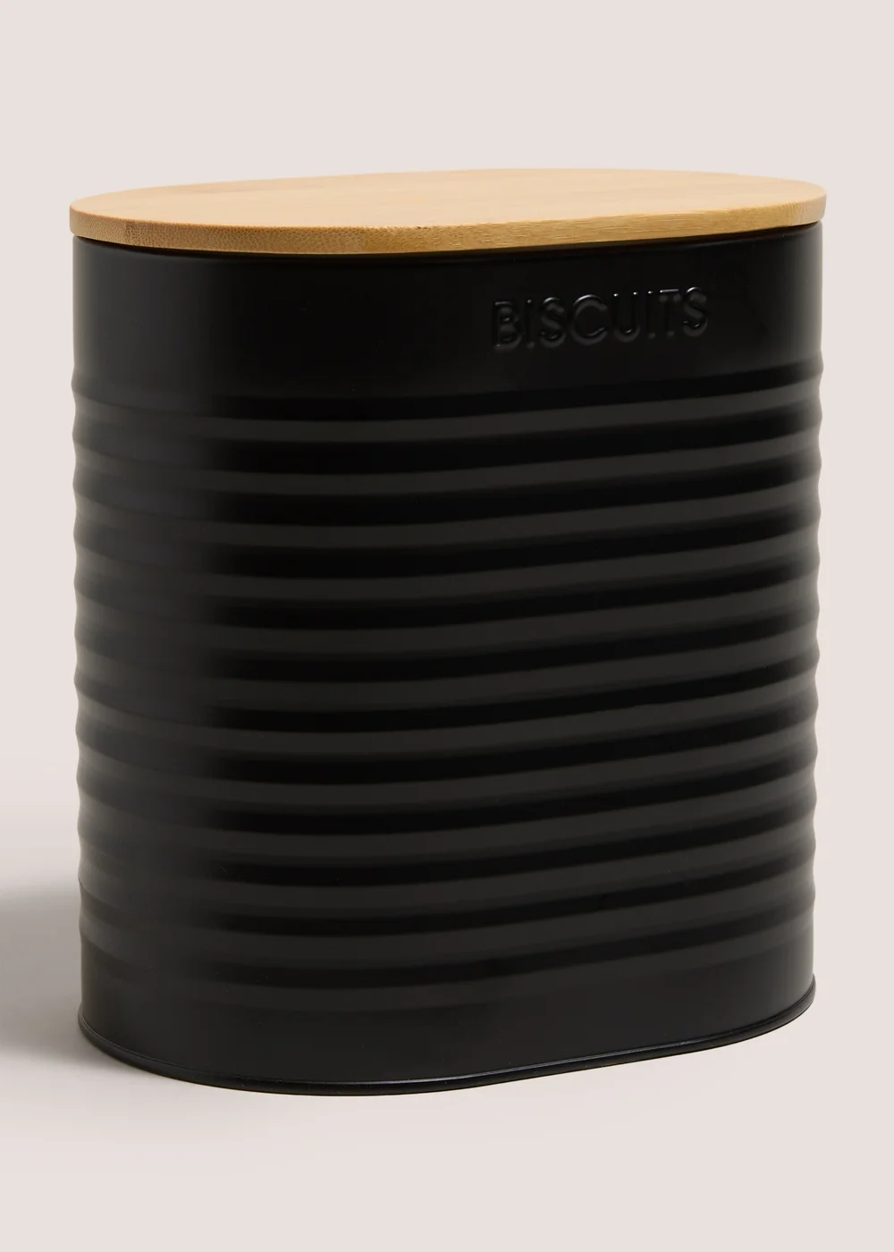 Black Biscuit Tin Image 1