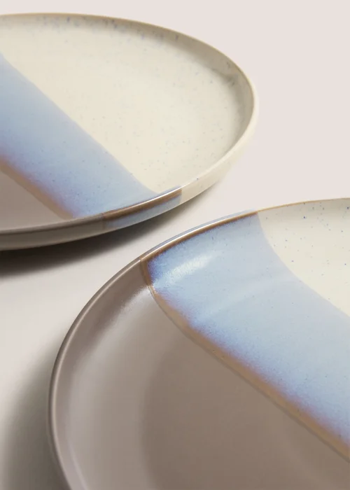 2 Pack Grey Reactive Dinner Plates Image 2