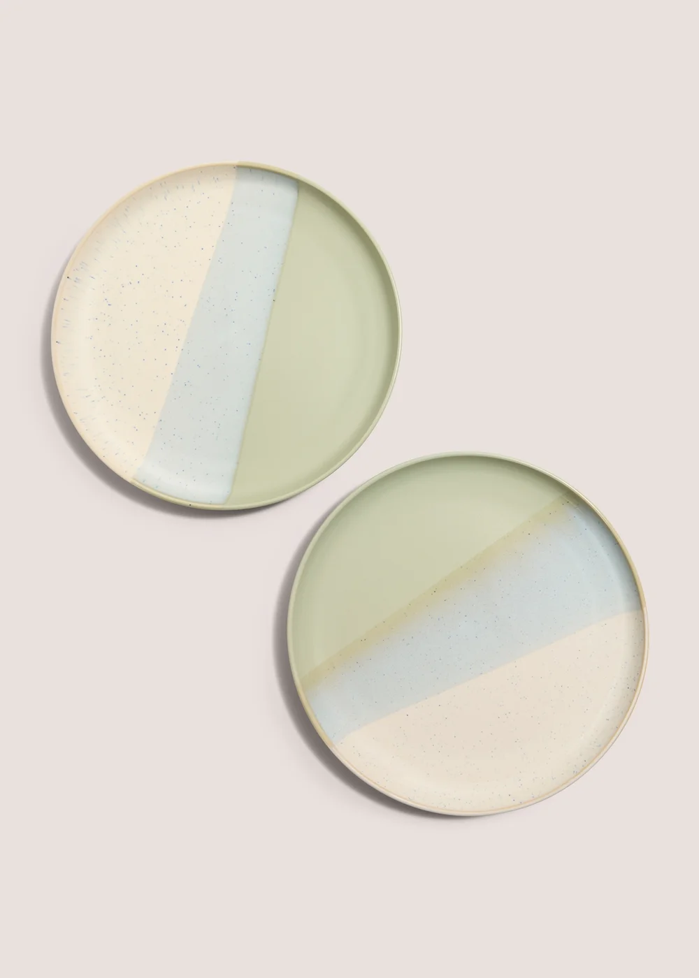 2 Pack Green Reactive Side Plates Image 1