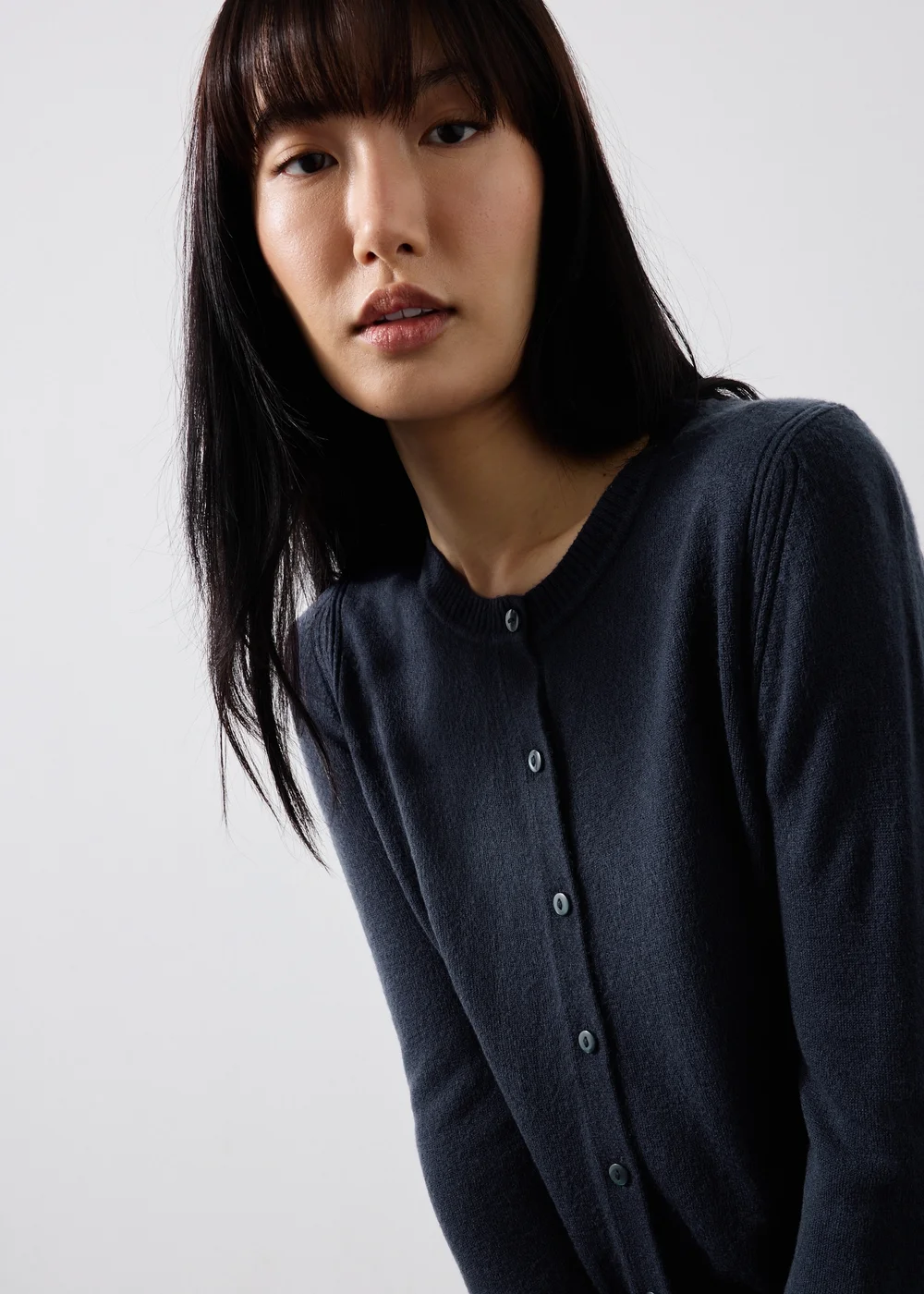 Navy Soft Touch Cardigan - 8 Image 3