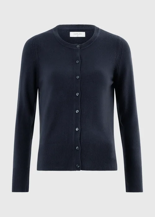 Navy Soft Touch Cardigan - 8 Image 5