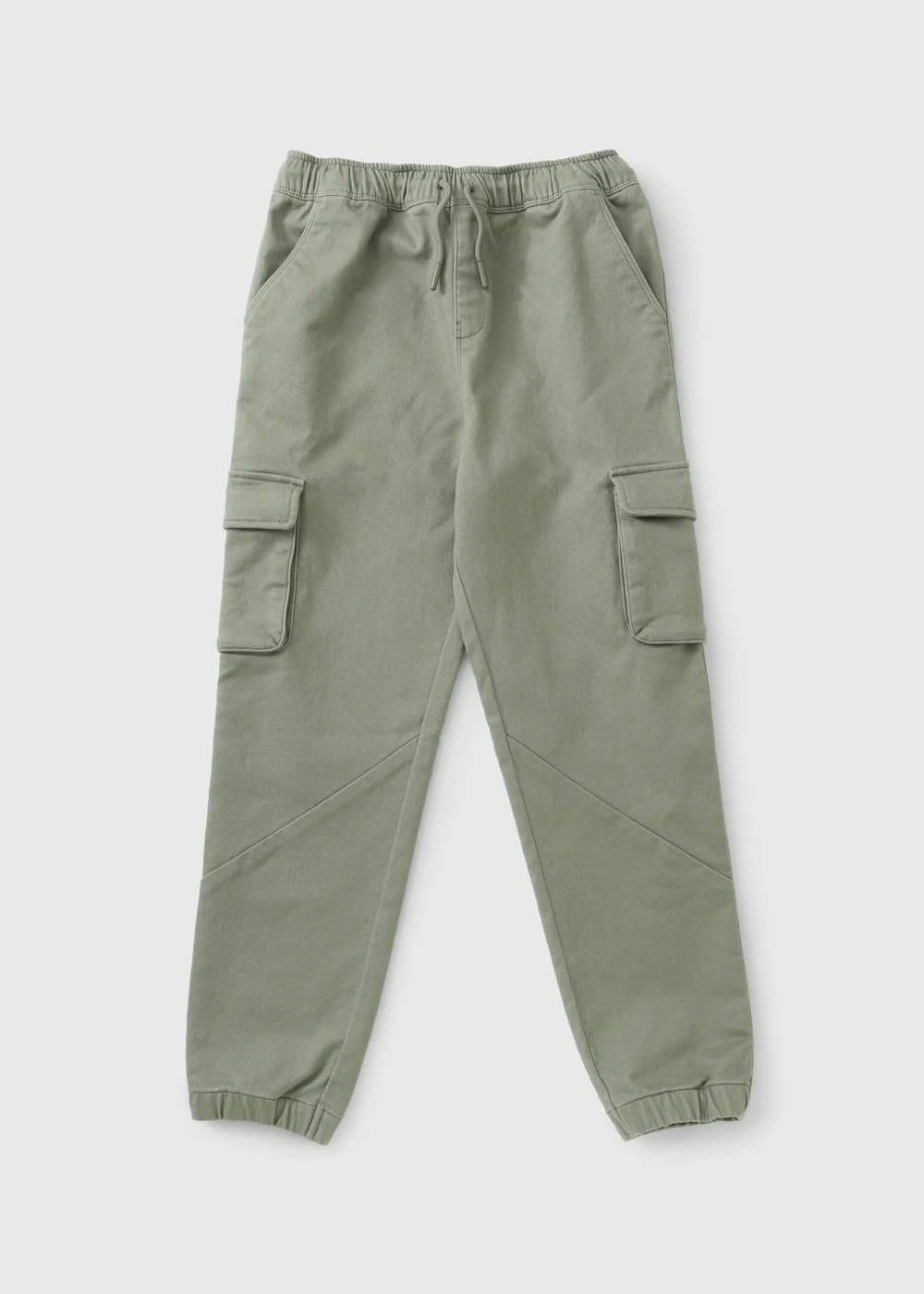 Boys Sage Knitted Cargo Trousers (7-15yrs) - 7 Yrs Image 1