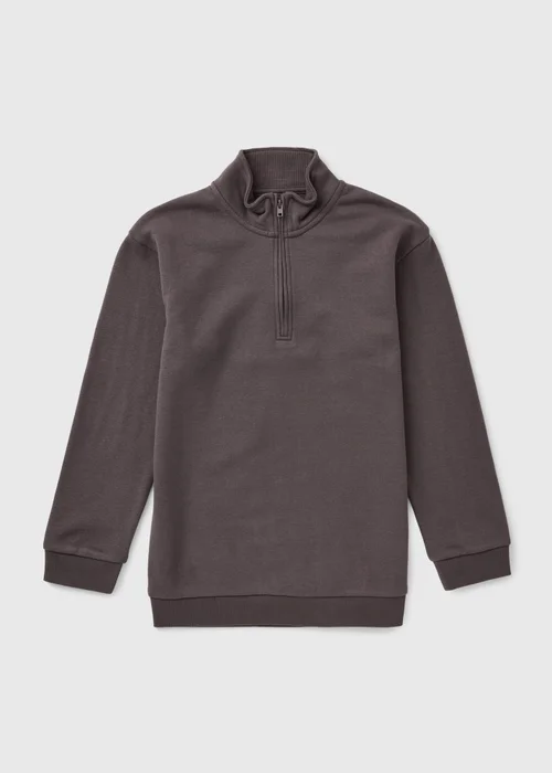 Boys Raisin 1/2 Zip Funnel Neck Sweatshirt (7-15yrs) - 7 Yrs Image 1
