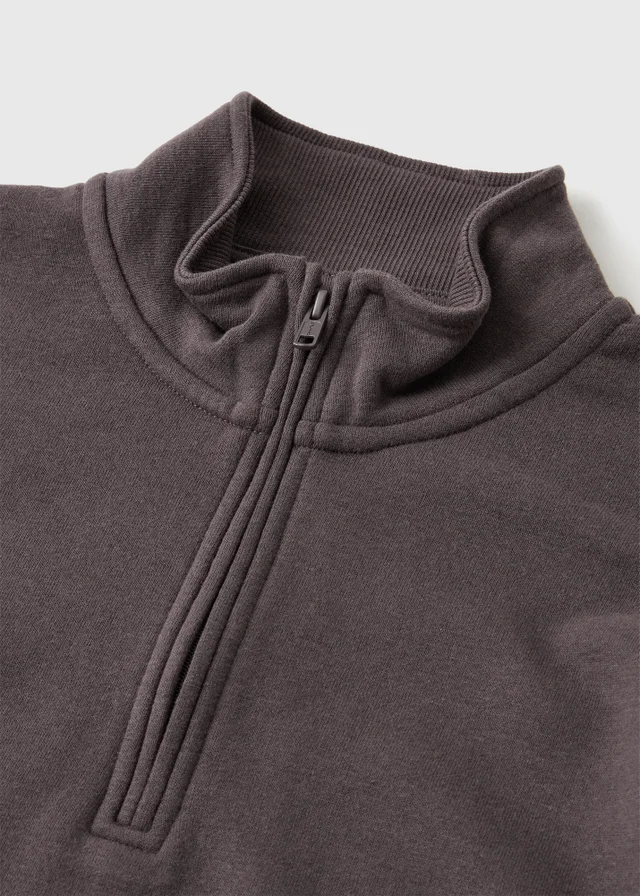 Boys Raisin 1/2 Zip Funnel Neck Sweatshirt (7-15yrs)