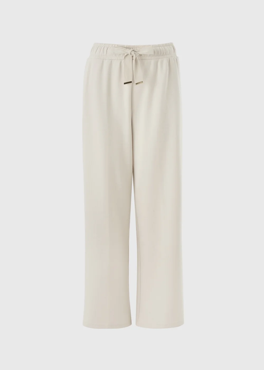 Stone Wide Leg Co Ord Trousers - 8/L29 Image 2