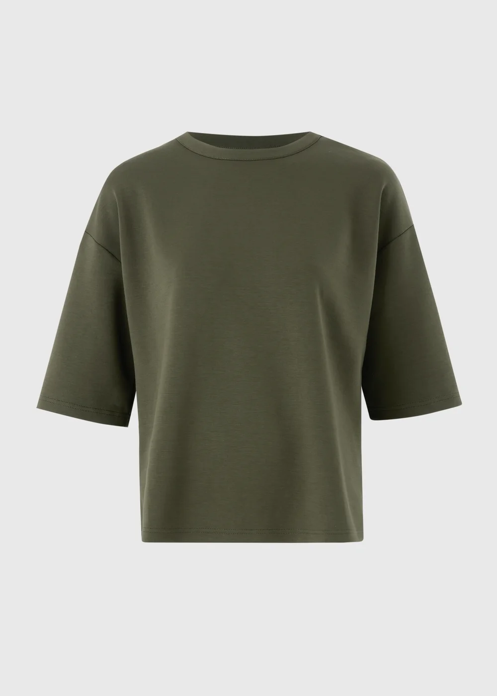 Khaki Co Ord Box Top - M Image 3