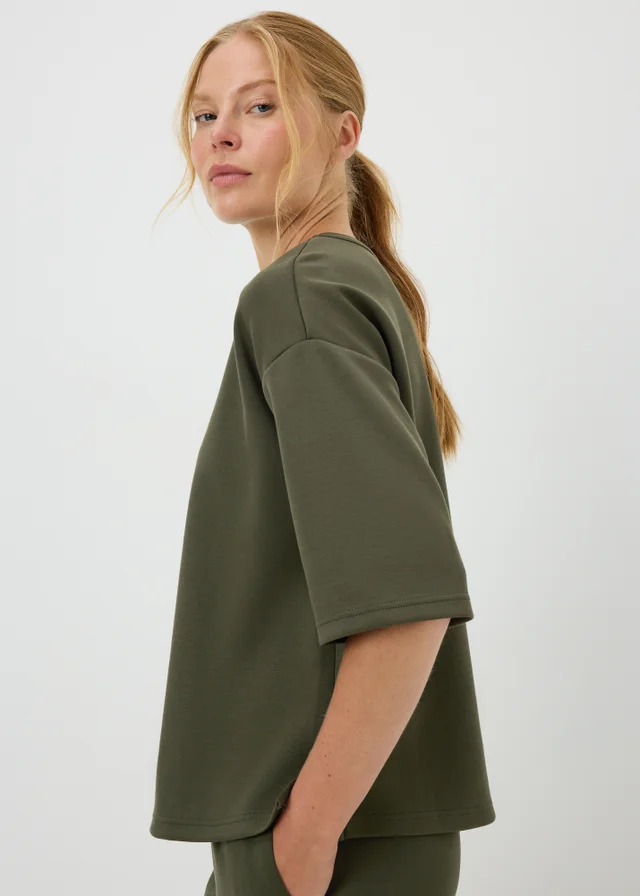Khaki Co Ord Box Top