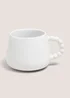 White Bobble Handle Mug Image 1