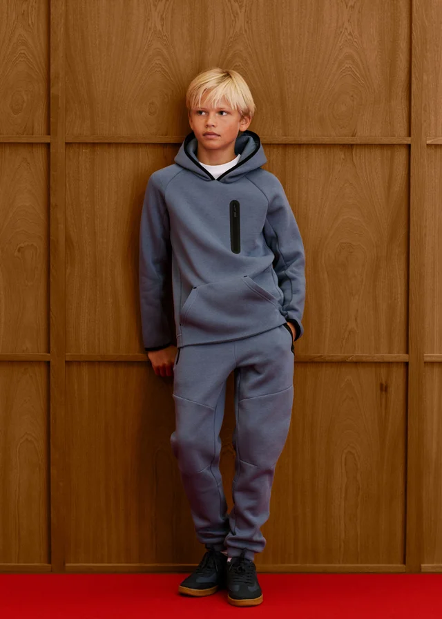 Souluxe Boys Blue Hoodie (7-15yrs)