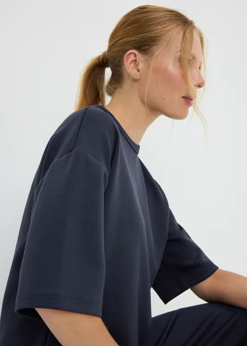 Navy Scuba Boxy Co Ord - S Image 2
