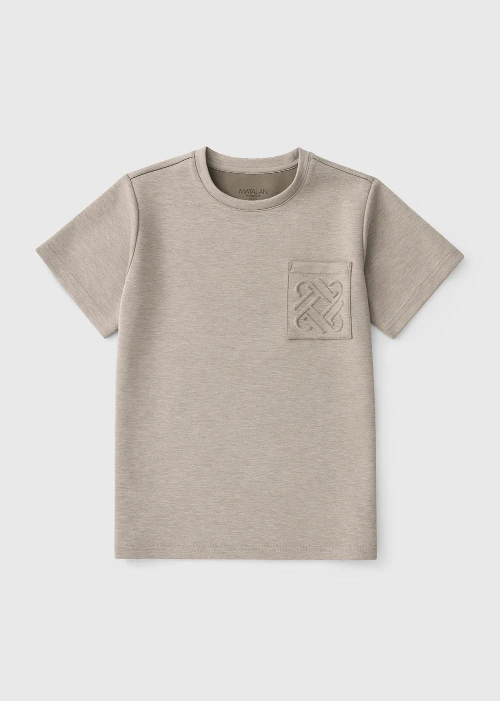 Boys Stone Embossed Pocket T-Shirt (7-15yrs) - 14 Yrs Image 1
