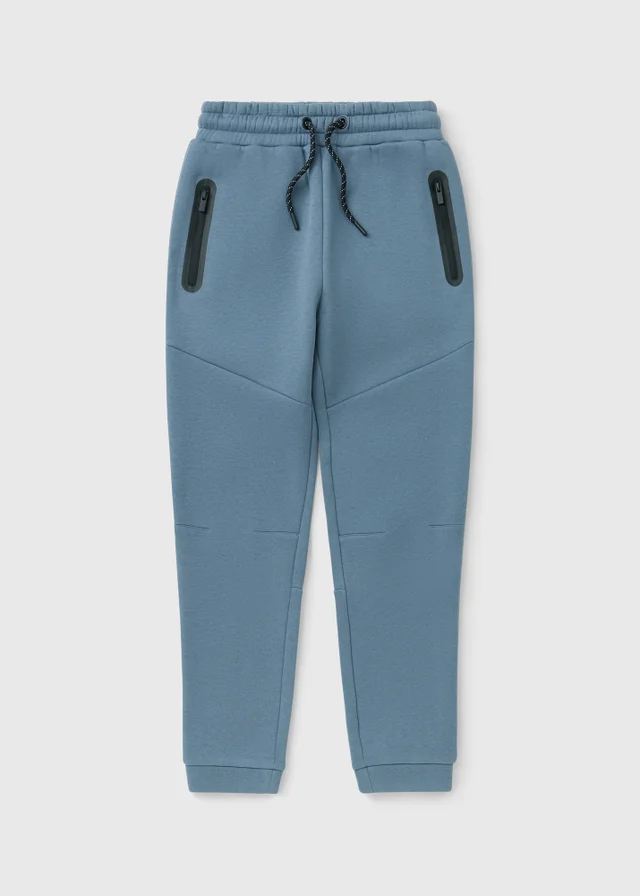 Souluxe Boys Blue Sports Co Ord Joggers (7-15 Yrs)