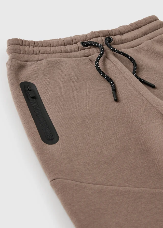 Boys Brown Sports Co Ord Joggers (7-15yrs)