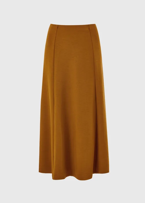 Tobacco Scuba Midi Co Ord Skirt - 10 Image 4